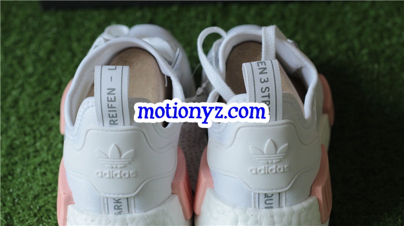 Real Boost Adidas NMD R1 PK White Pink